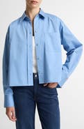 Vince Crop Cotton Shirt