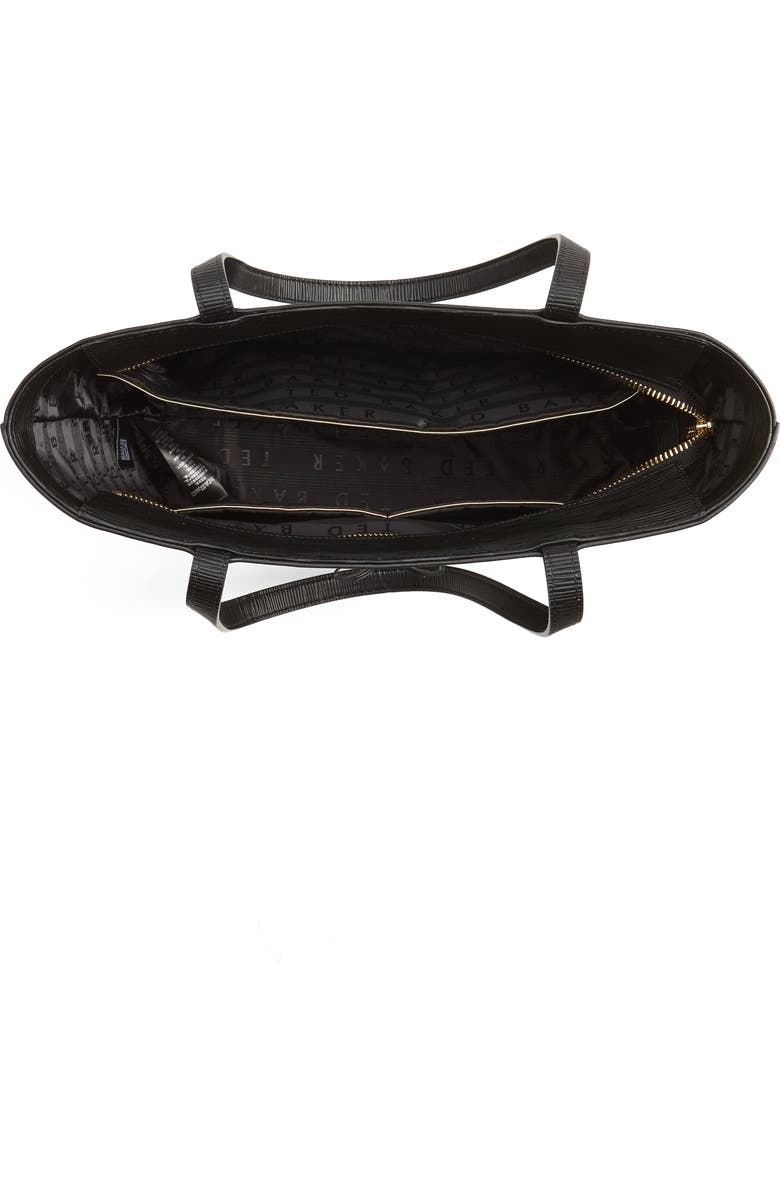 Ted Baker London Deannah Leather Shopper & Pouch, Alternate, color,