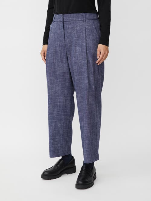 Masai Copenhagen Maphiladelphia Cropped Loose Fit Pants In Blue
