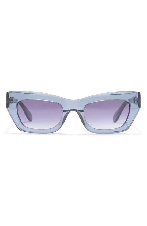 57mm Chunky Kitten Sunglasses