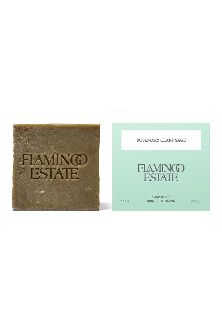 Rosemary Green Leaf Parsley Soap Brick, Main, color, GREEN