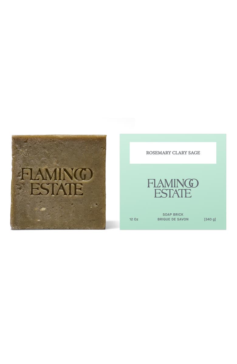 FLAMINGO ESTATE Rosemary Green Leaf Parsley Soap Brick, Main, color, Green