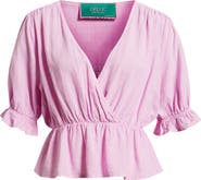 DELUC Felice Peplum Top