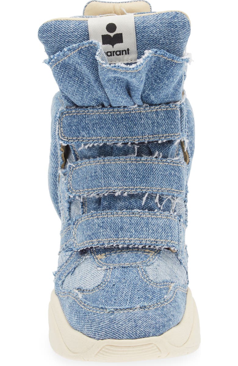 Isabel Marant Balskee Hidden Wedge High Top Sneaker, Alternate, color,