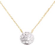 Dana Rebecca Designs Lauren Joy Diamond Disc Pendant Necklace