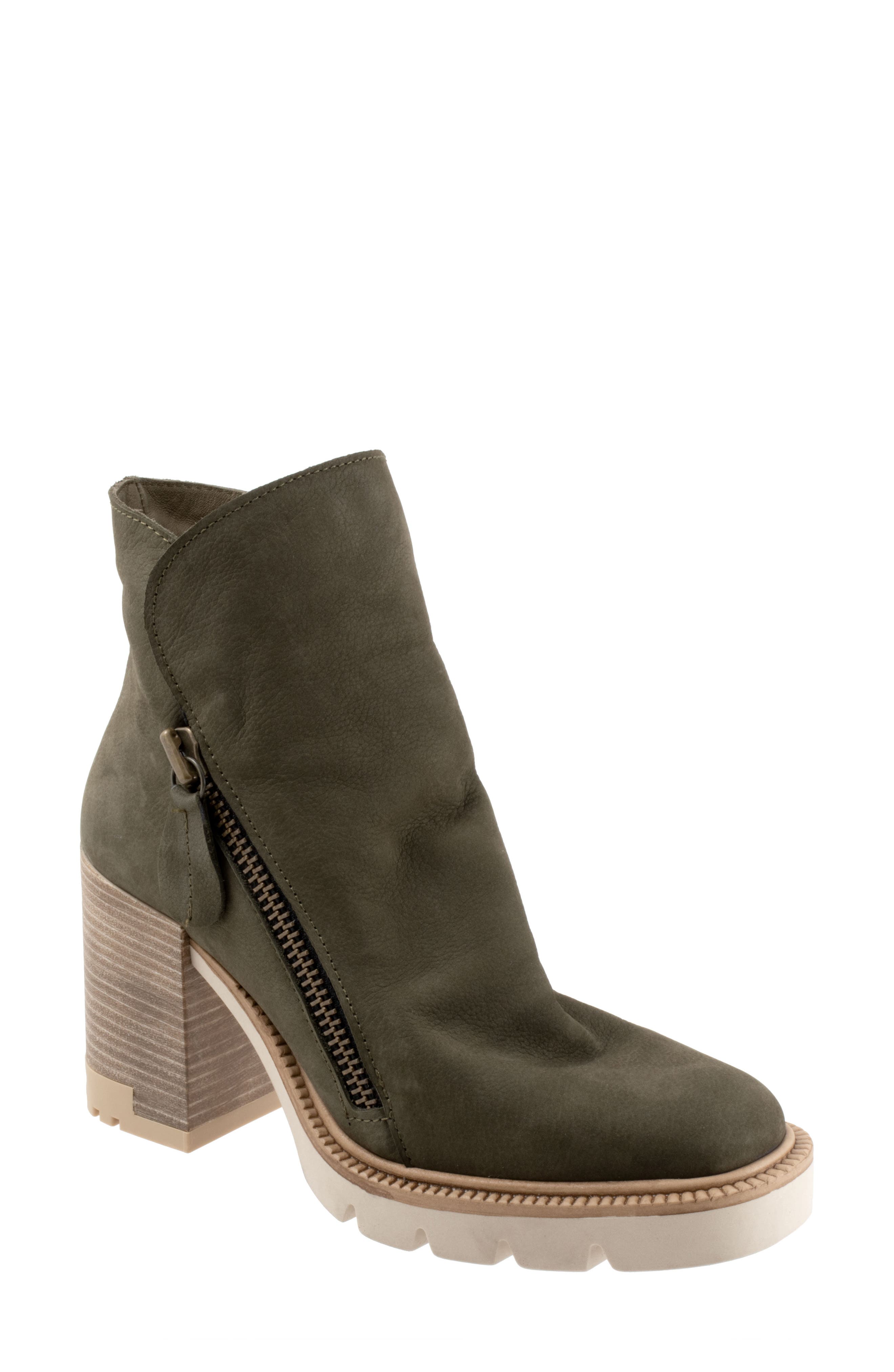 Elliott Block Heel Bootie