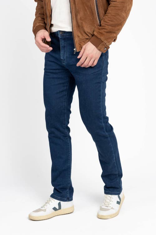 Jack Of Spades High Roller Fit Five Pocket Jeans In Night Shadow