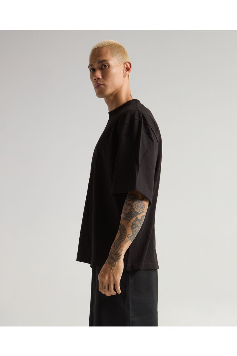 Heavyweight Oversize Tee, Alternate, color, Black