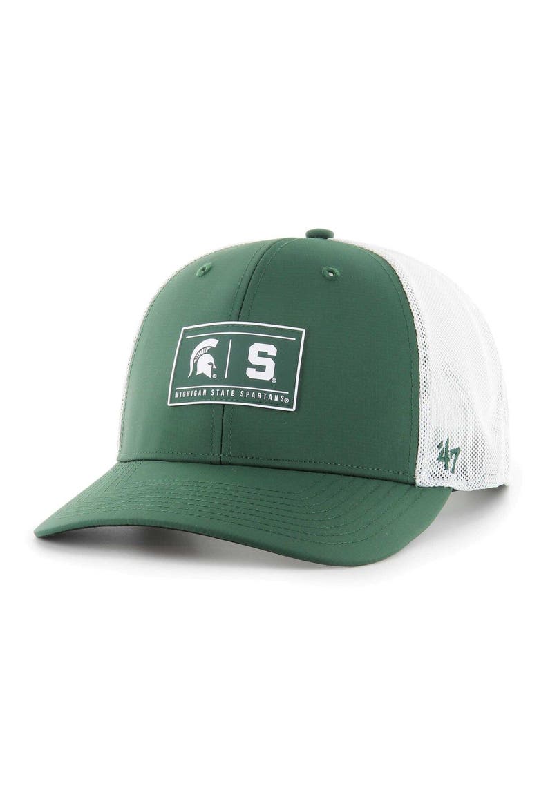 Men's '47 Green Michigan State Spartans Bonita Brrr Hitch Adjustable Hat, Main, color, Green
