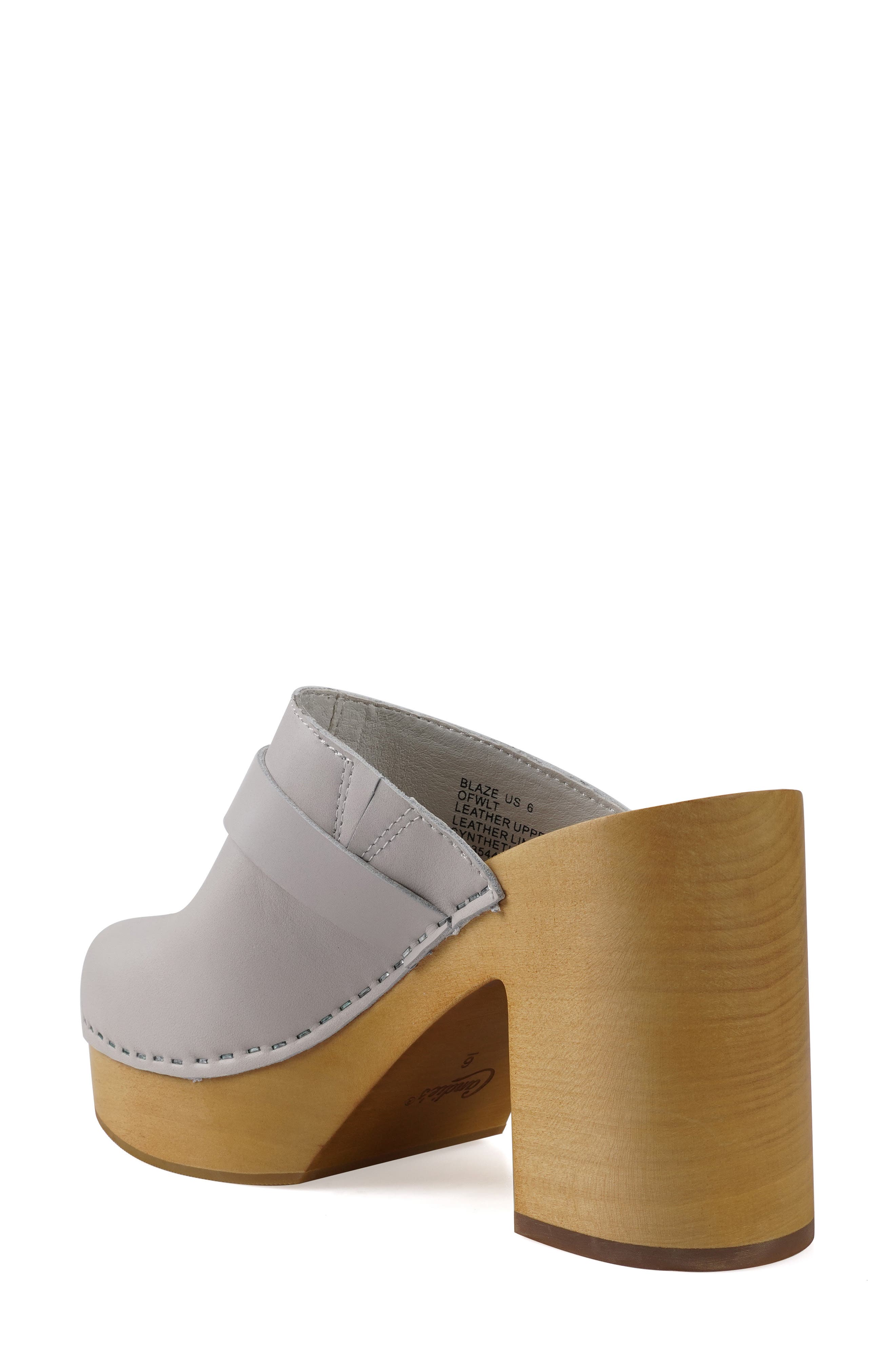 Candie
s Blaze Platform Clog, Alternate, color, White