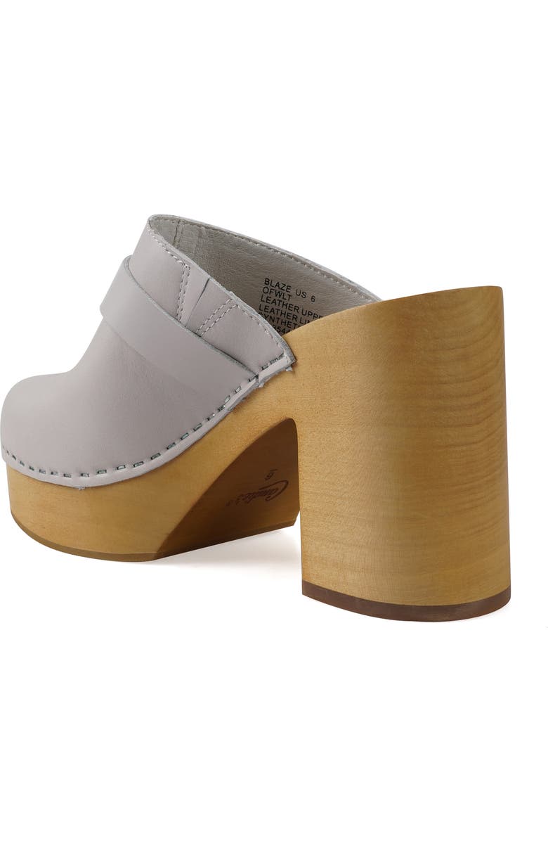 Candie
s Blaze Platform Clog, Alternate, color, White