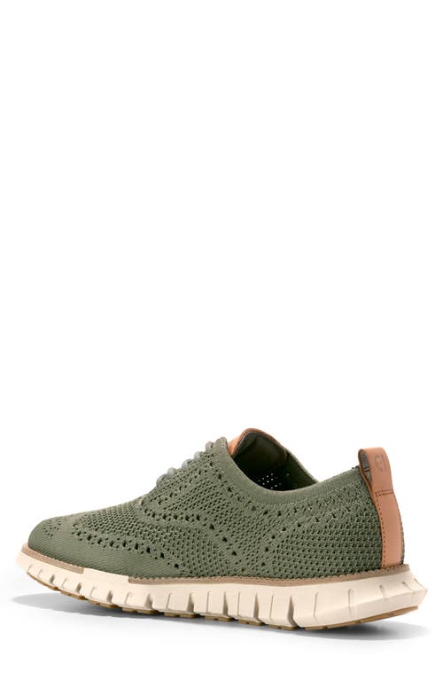 Cole Haan Men's Zergrand Remastered Stitchlite Wingtip Lace Up Oxford Shoes