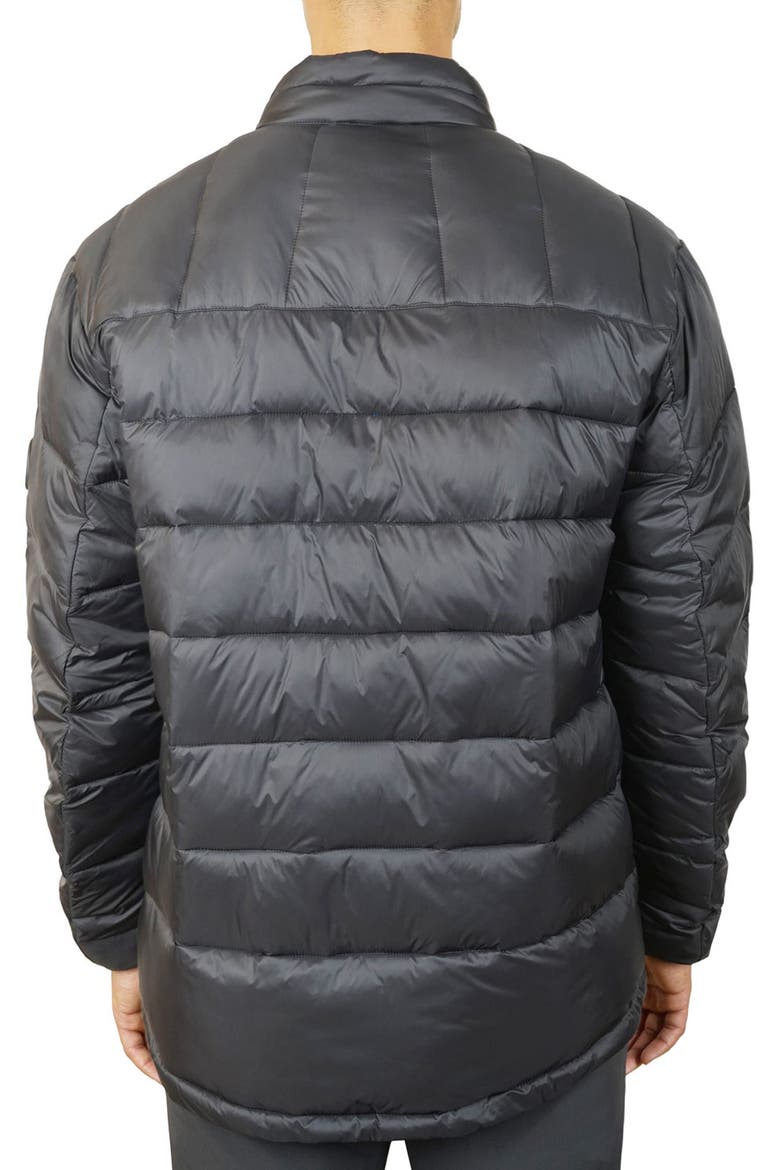Harrison Quilted Puffer Jacket, Alternate, color, BLACK