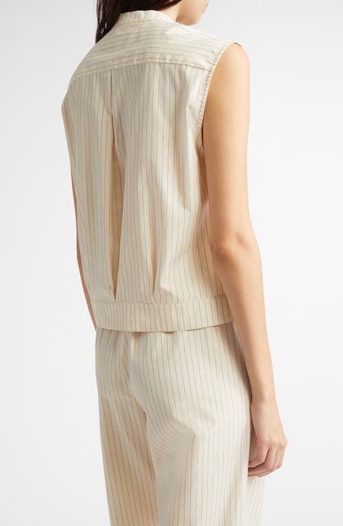 LOULOU DE SAISON LOULOU DE SAISON HALE STRIPE SLEEVELESS TOP