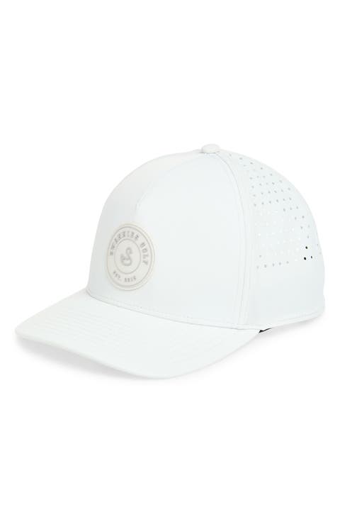 Wade Perforated Snapback Baseball Cap