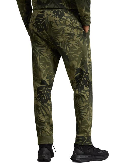 Polo Ralph Lauren Big & Tall Palm-camo Double-knit Joggers In Palm Cove Camo