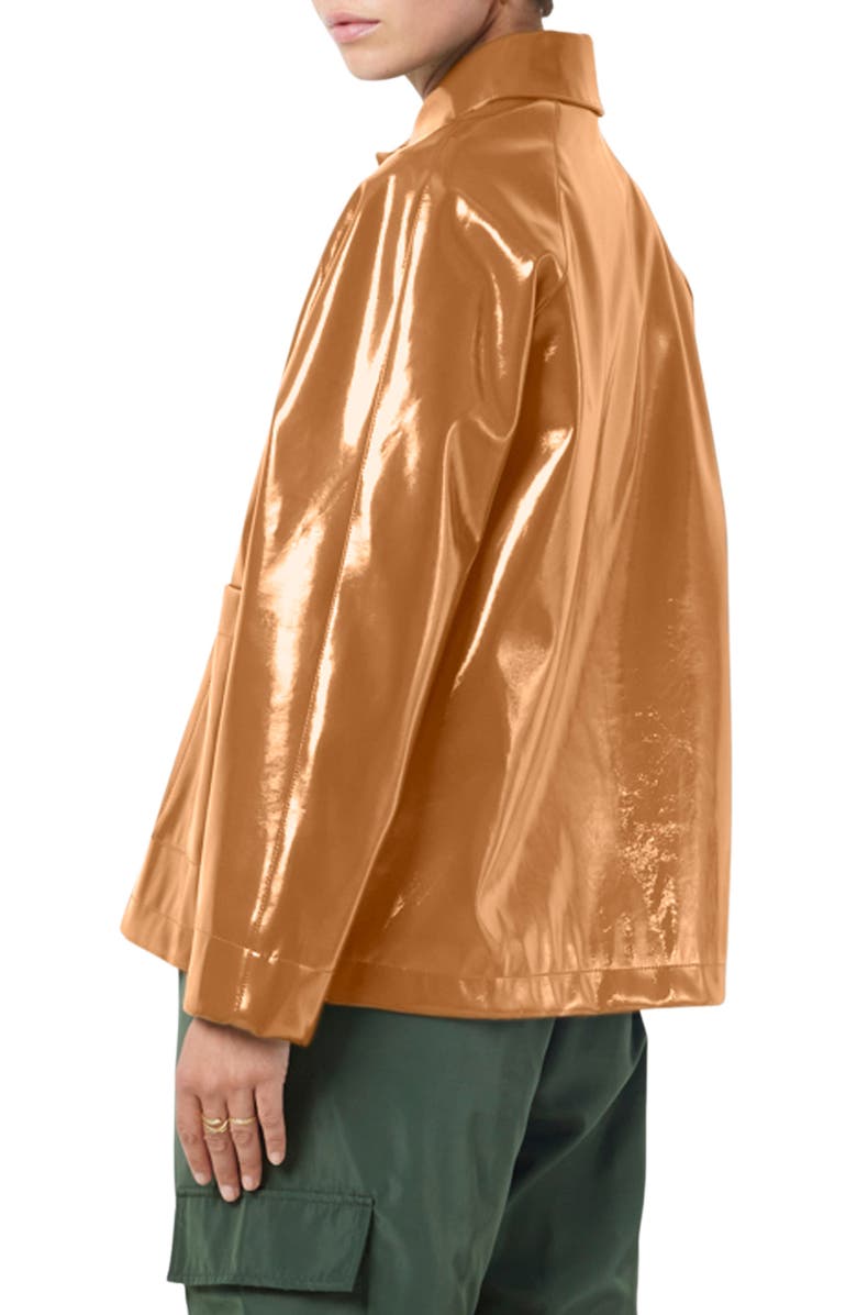 Noisy may Sky Faux Leather Jacket, Alternate, color, 