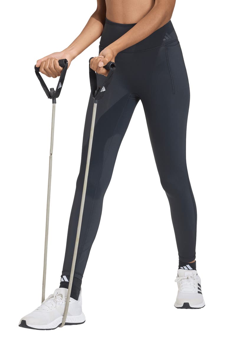 Optime Training 7/8 Leggings, Main, color, BLACK