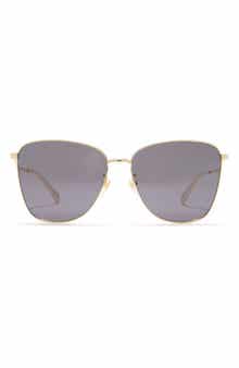 60mm Oversized Butterfly Sunglasses