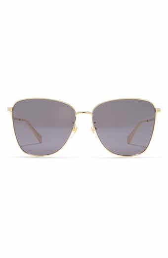60mm Oversized Butterfly Sunglasses
