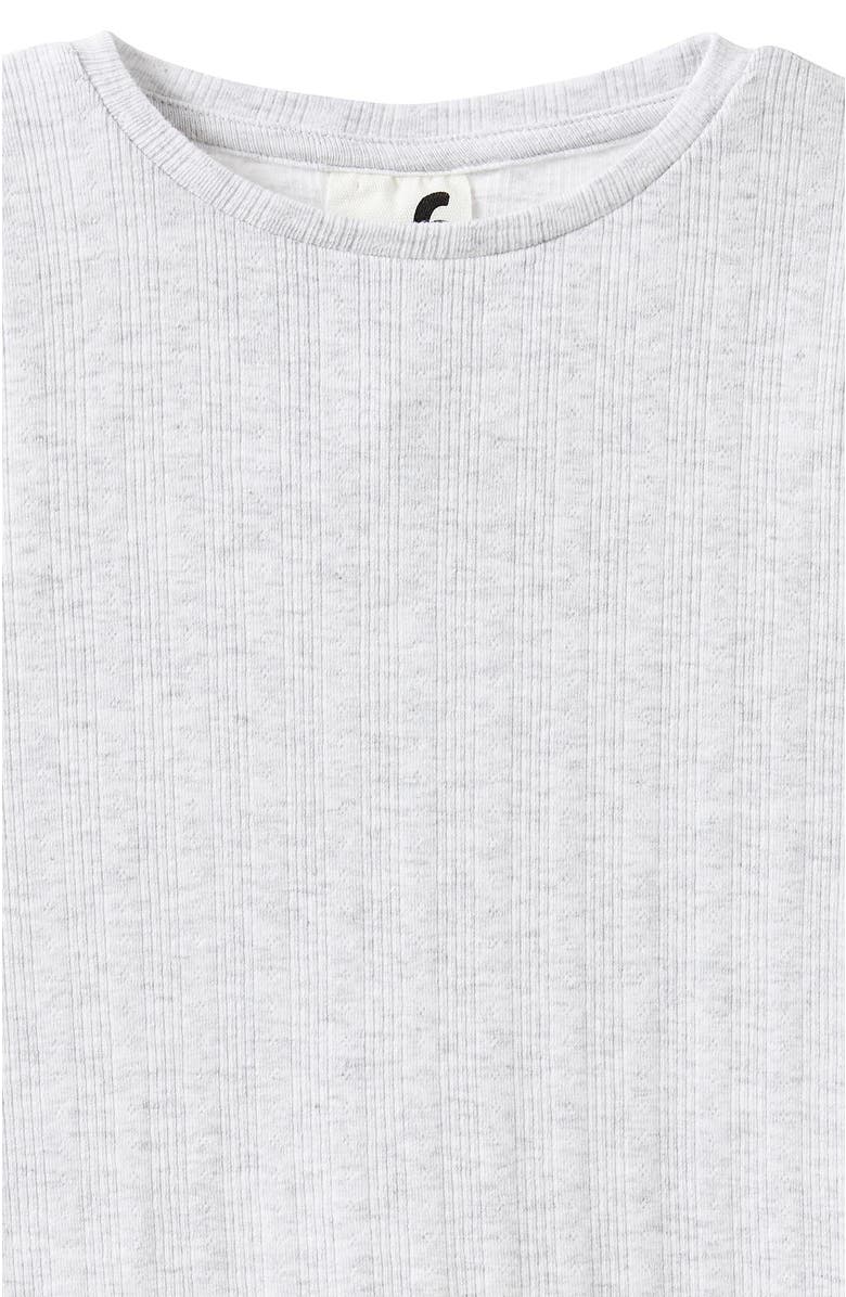 Cotton On Kids Kid's Raya Baby Tee, Alternate, color, Snow Marle