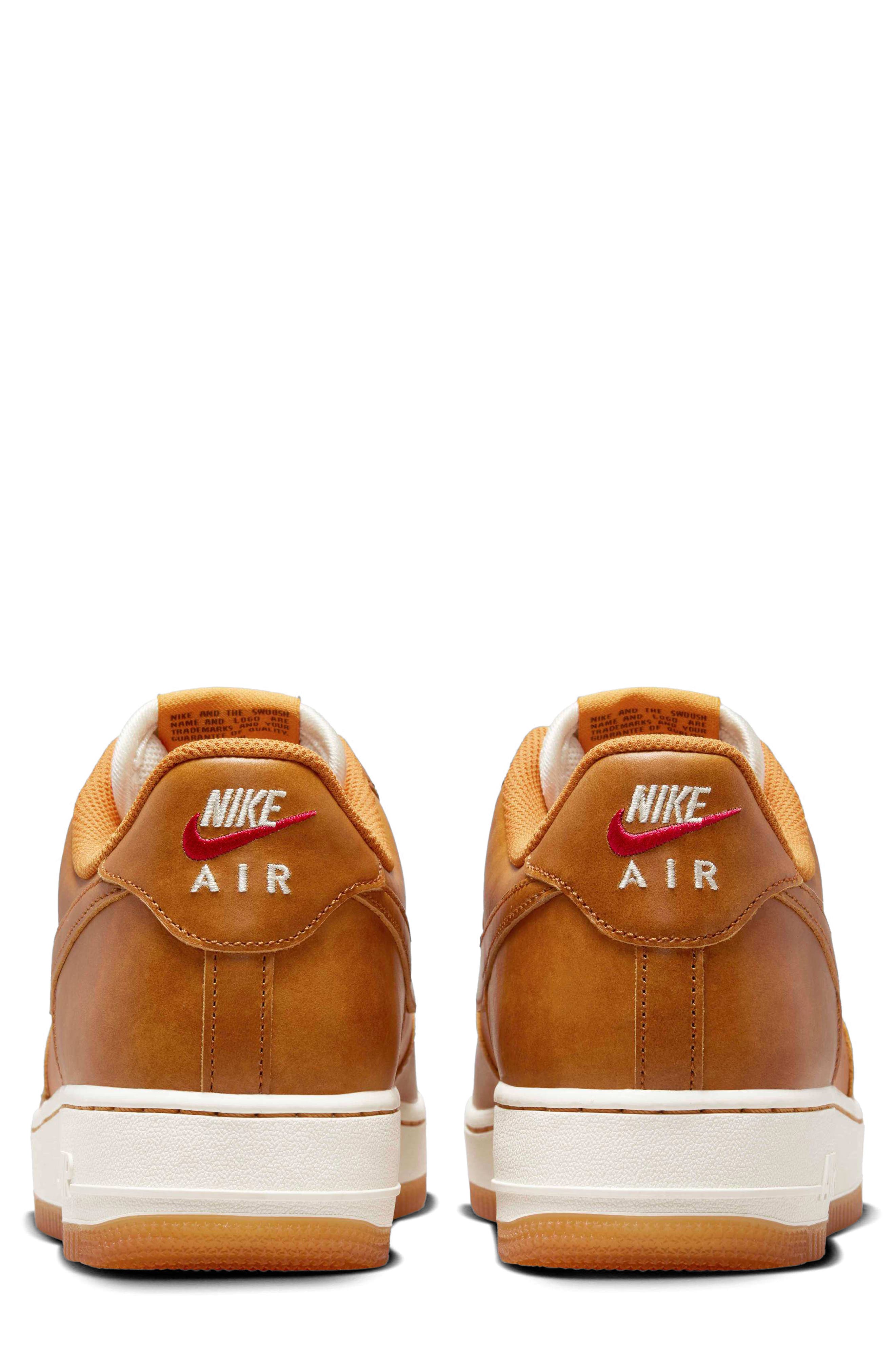 Nike Air Force 1 '07 LV8 Sneaker, Alternate, color, 720 Sunset/Russet