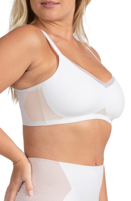 Honeylove Liftwear Crossover Bra In Neutral