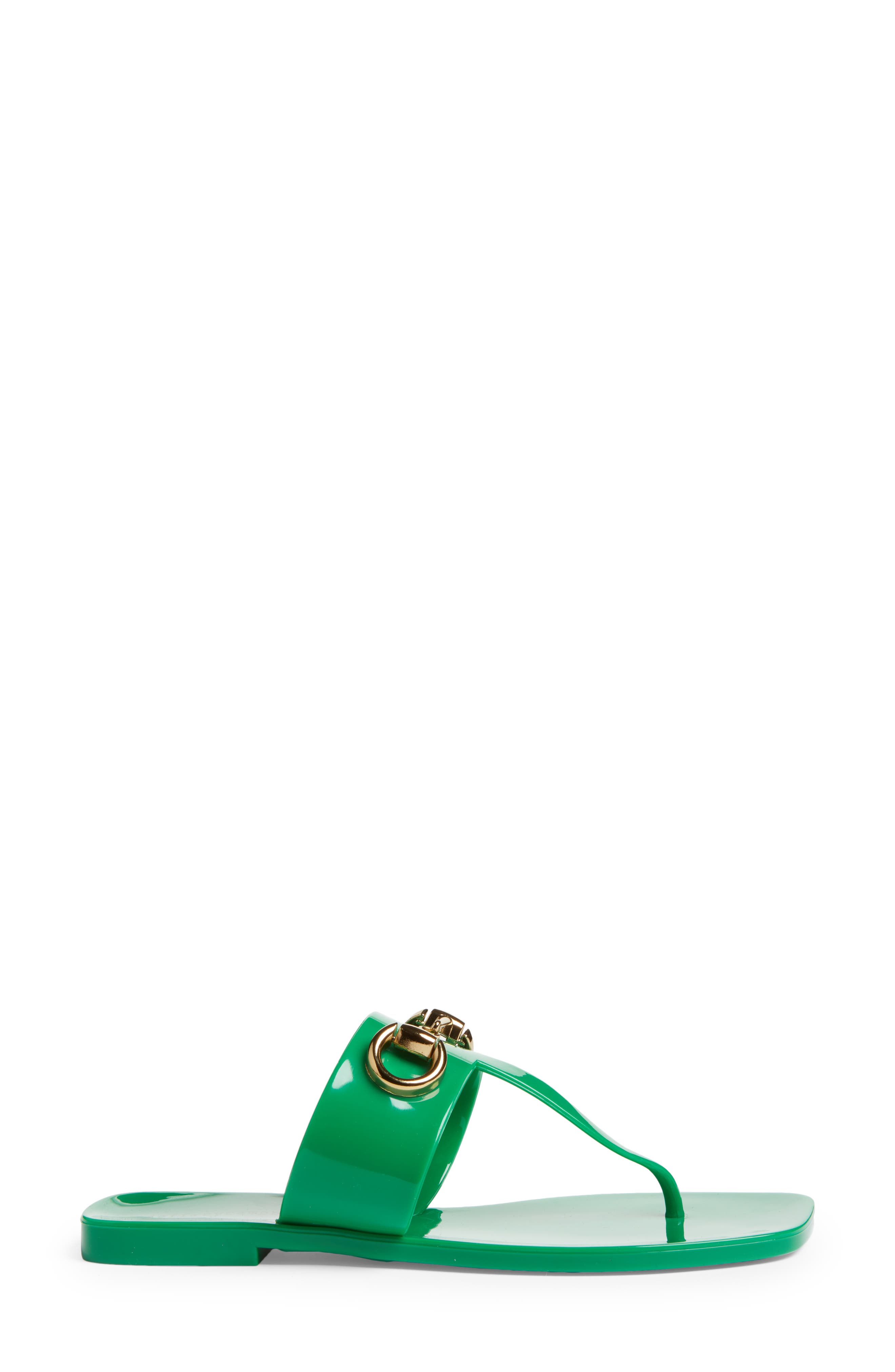 A Lil Bit Sandal, Alternate, color, GREEN SHINY