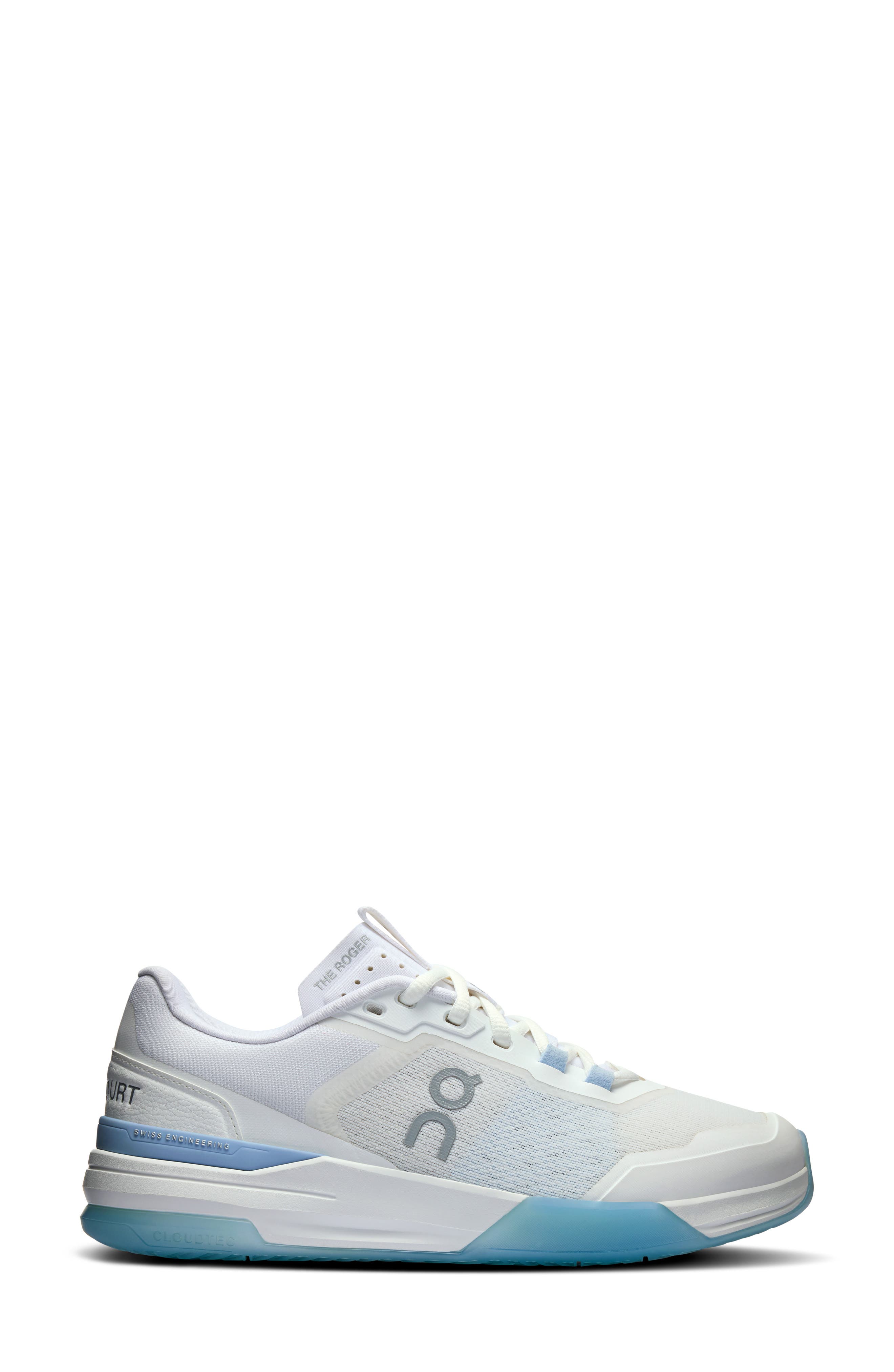 On THE ROGER Adv Pro Tennis Shoe, Alternate, color, White/ Chambray