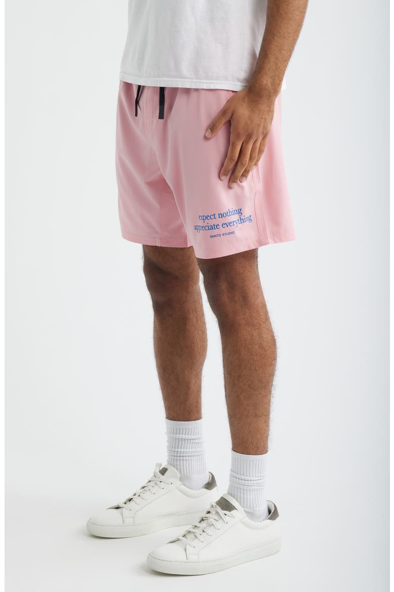 Tempo Appreciate Tech Drawstring Shorts - Jett Lawrence Edition, Alternate, color, PINK