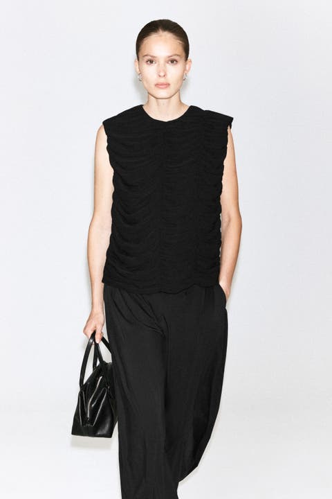 Gathered Paneled Top