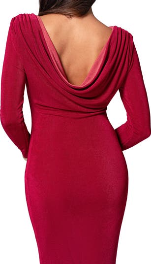 Ashton Reversible Long Sleeve Knit Gown