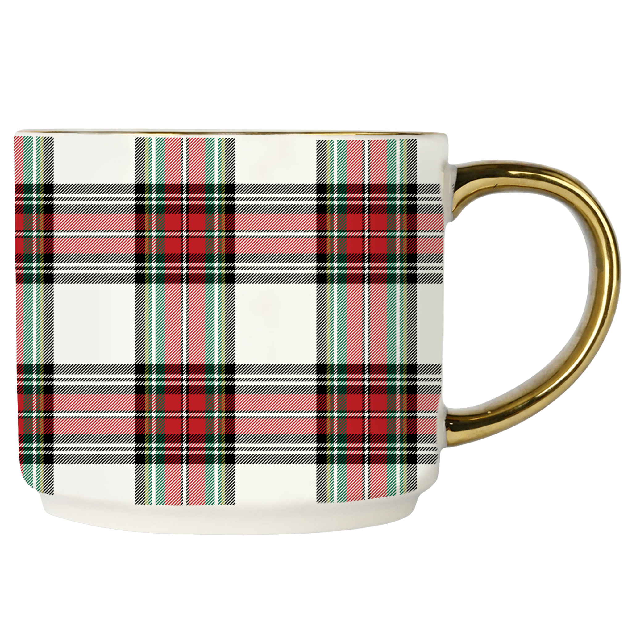 selected White Plaid