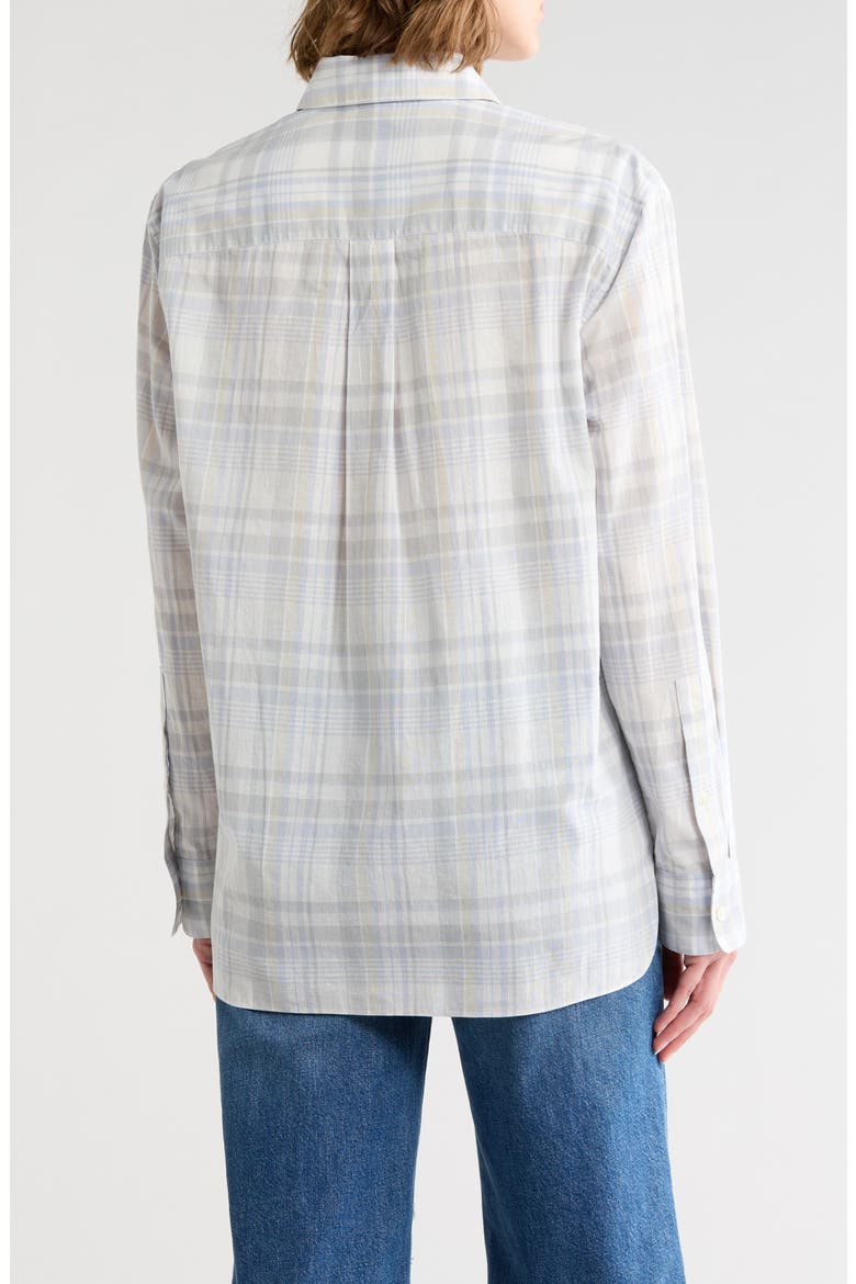 Plaid Menswear Button Shirt, Alternate, color, OLYMPIC MULTI