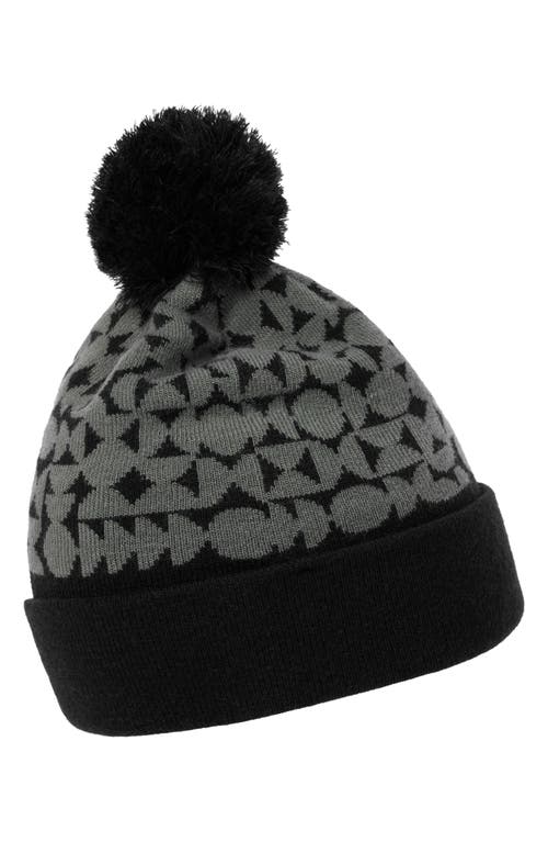 Travismathew London Air Pompom Beanie In Black