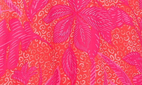 Vince Camuto Floral Bead Strap Maxi Dress