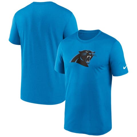 Men's Nike  Blue Carolina Panthers Legend Logo Performance T-Shirt