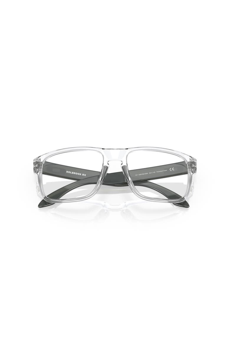 Oakley 54mm Square optical glasses, Alternate, color, Transparent