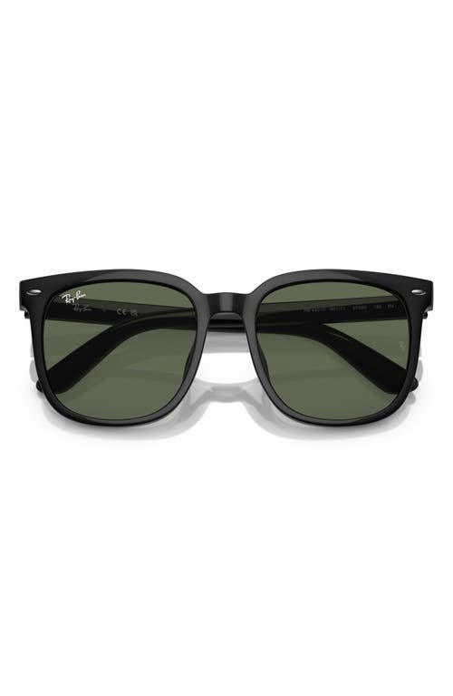 Ray Ban Ray-ban 55mm Square Sunglasses In Black