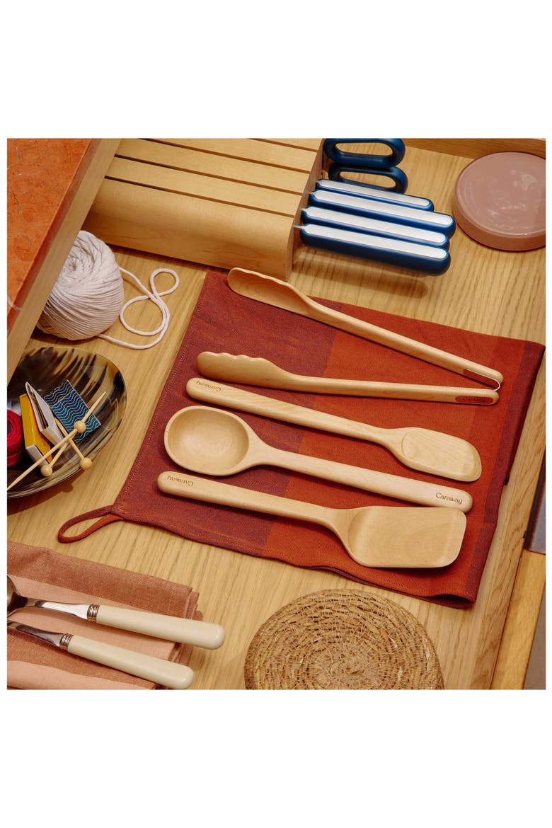 4-Piece Birch Kitchen Utensil Set, Alternate, color, NO COLOR