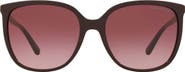 Michael Kors 57mm Gradient Cat Eye Sunglasses