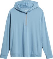 johnnie-O Bixler Hooded Quarter Zip Pullover