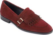 VELLAPAIS Agenta Kiltie Fringe Loafer