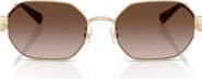 Tory Burch 55mm Irregular Sunglasses