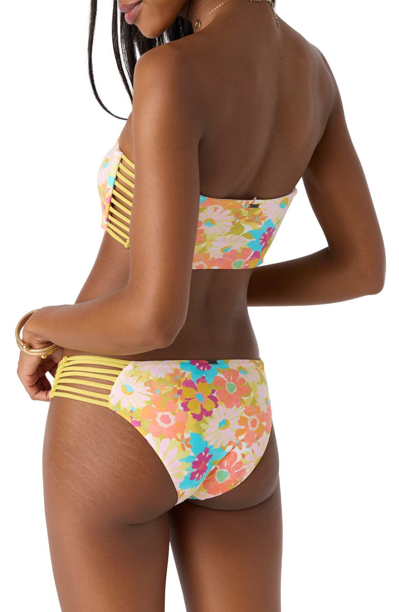 O'Neill Brasilia Cocolito Floral Bikini Bottoms, Alternate, color, 