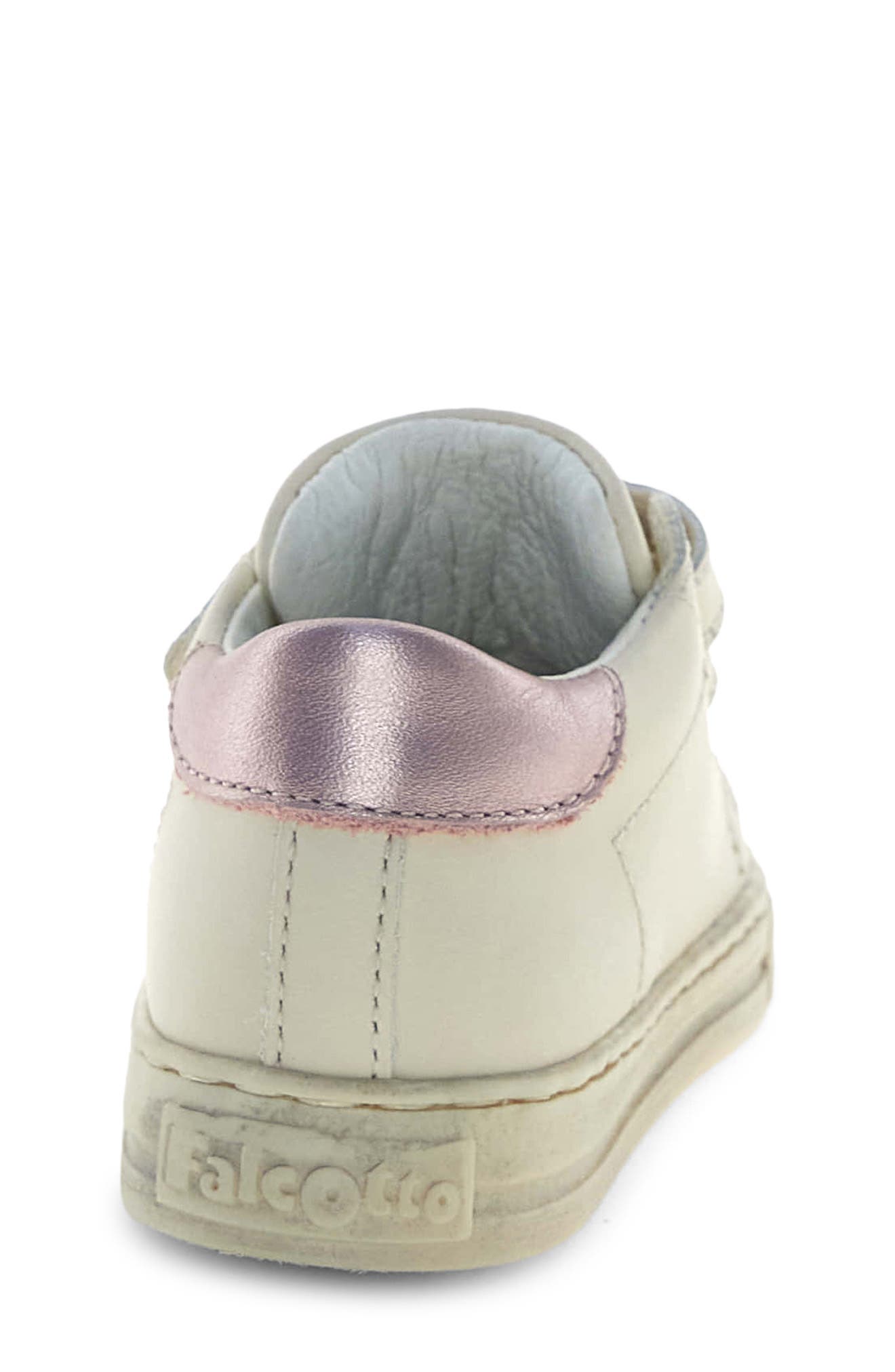 Kids' Falcotto Sasha Sneaker, Alternate, color, WHITE WHITE