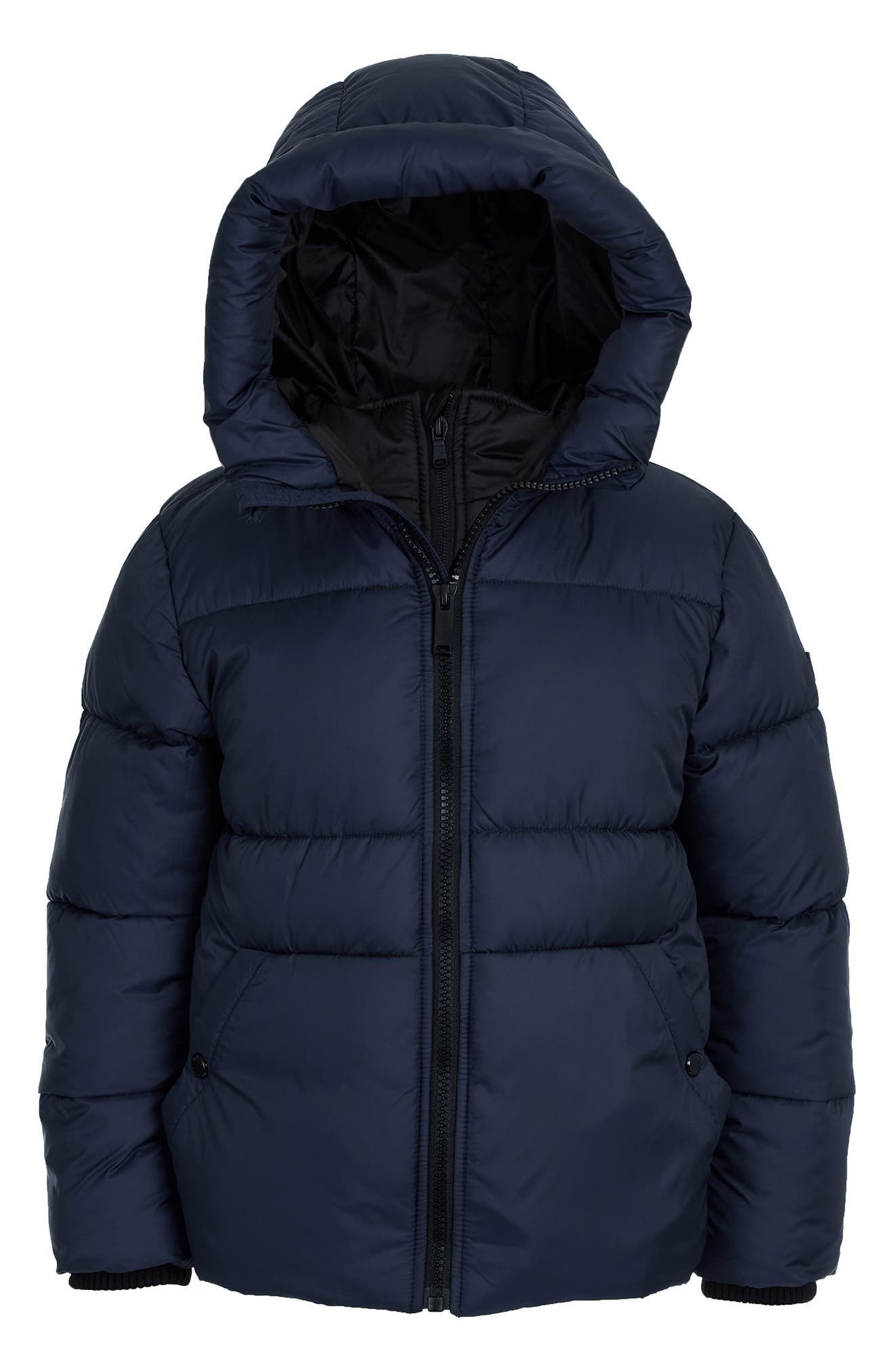 Michael Kors Kids' Quilted Removable Bib Parka