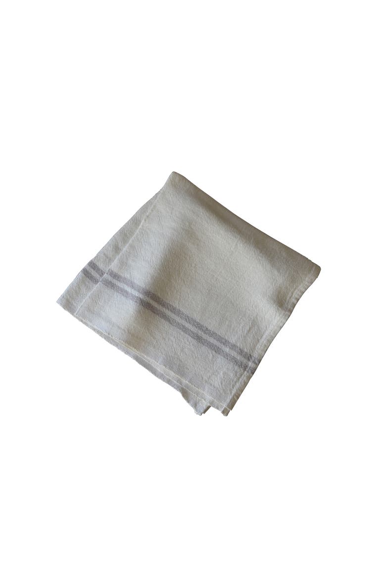 Vintage Napkins  - Set of 4, Alternate, color, Ivory/Grey 20" x 20"