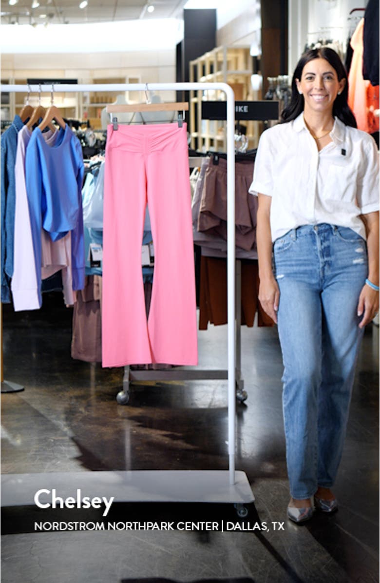 Kids' Friday Vibes High Waist Flared Leggings, sales video thumbnail