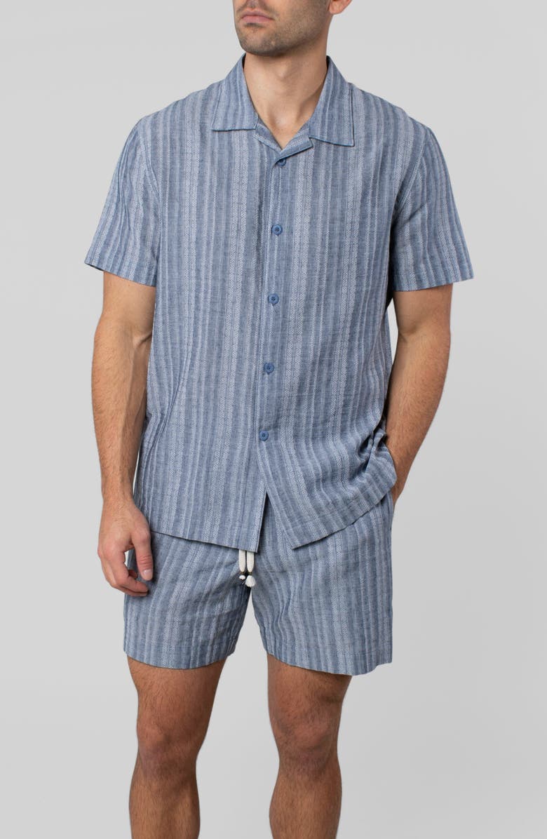 LEISURE LAB Oaxaca Short, Alternate, color, Moonstone